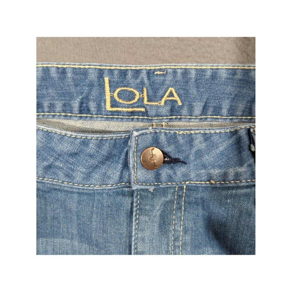 Kimes Ranch Jeans Women's 12x36 Blue Lola Trouser Flare Leg Western USA Made